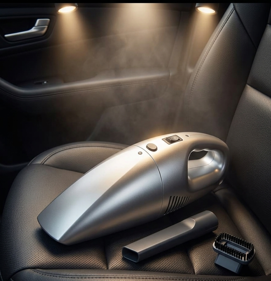 Aspiradora Inalámbrica Portátil para Carro con Batería Recargable USB | Limpieza Profunda y Compacta